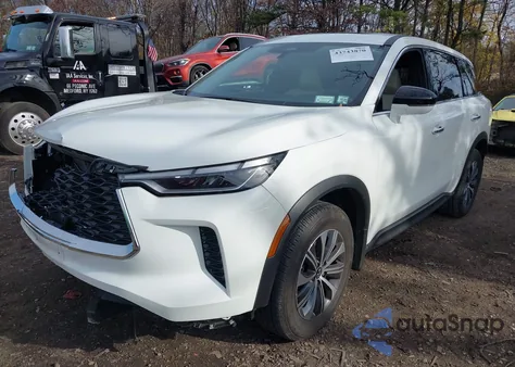 2025 Infiniti Qx60 Pure Awd z USA, uszkodzony, nr VIN 5N1AL1ES4SC351289